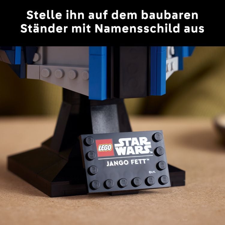 Produktbild: LEGO Star Wars 75408 Angriff der Klonkrieger: Jango Fett Helm