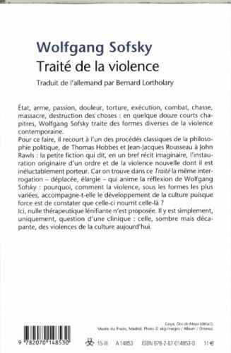 Produktbild: Trait&eacute; de la violence