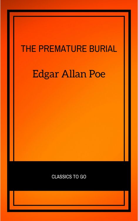 Produktbild: The Premature Burial