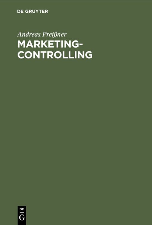 Produktbild: Marketing-Controlling