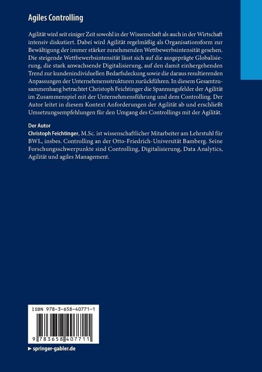 Produktbild: Agiles Controlling