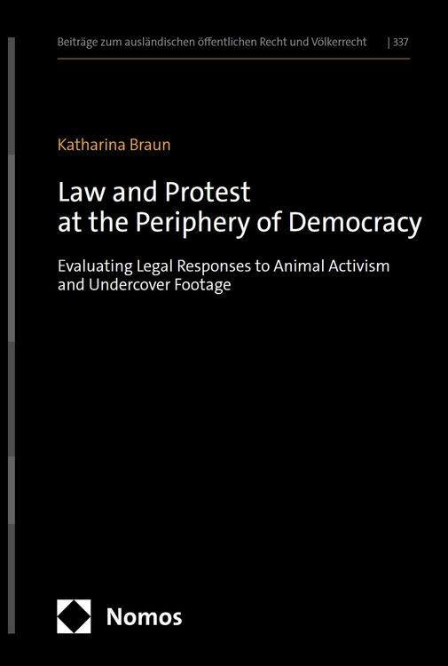 Produktbild: Law and Protest at the Periphery of Democracy