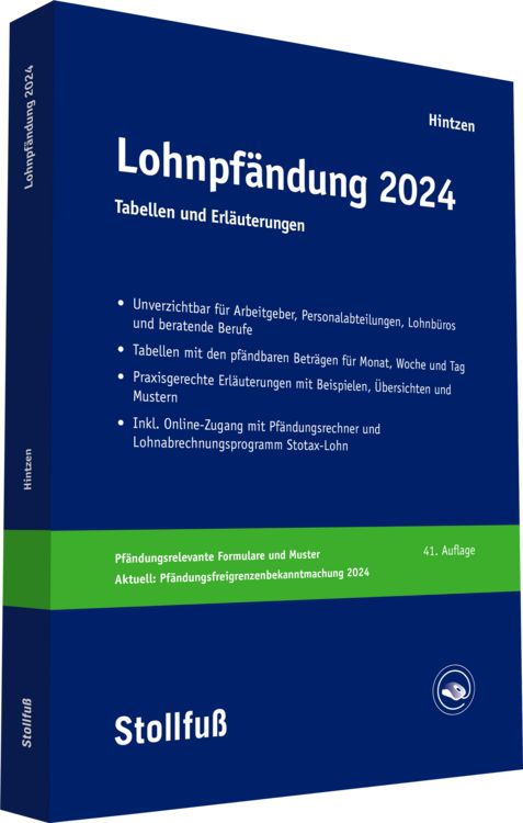 Produktbild: Lohnpf&auml;ndung 2024