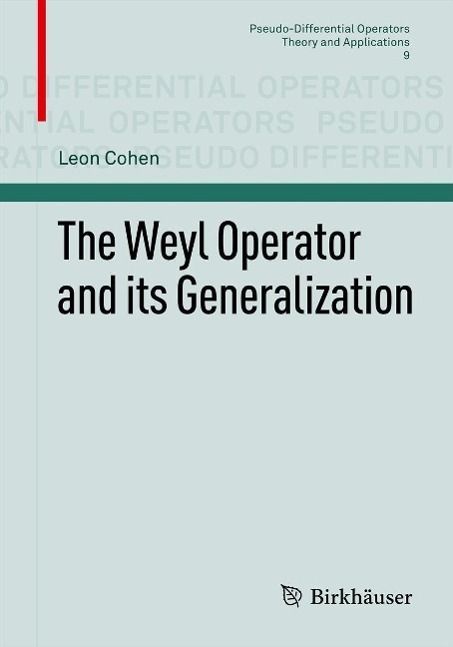 Produktbild: The Weyl Operator and its Generalization