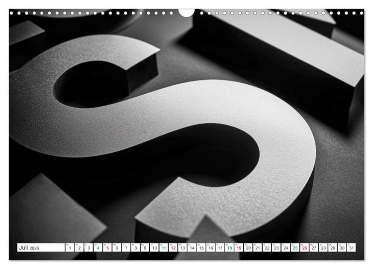 Produktbild: Design trifft Zeit (Wandkalender 2026 DIN A3 quer), CALVENDO Monatskalender