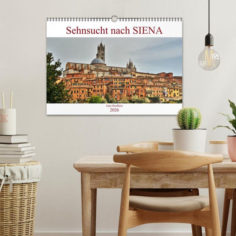 Produktbild: Sehnsucht nach SIENA (Wandkalender 2026 DIN A3 quer), CALVENDO Monatskalender