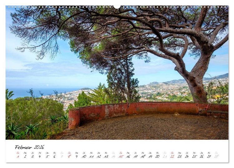 Produktbild: Madeira - ewiger Fr&uuml;hling (hochwertiger Premium Wandkalender 2026 DIN A2 quer), Kunstdruck in Hochglanz