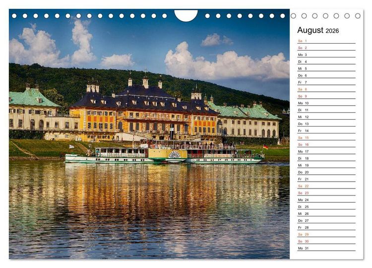 Produktbild: Schaufelraddampfer (Wandkalender 2026 DIN A4 quer), CALVENDO Monatskalender