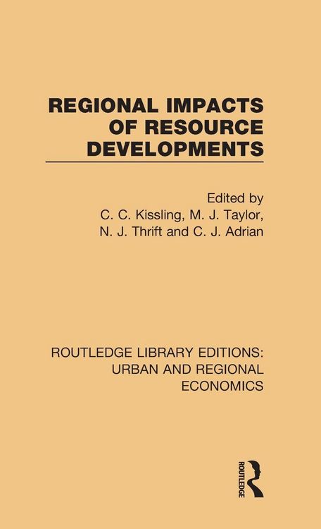 Produktbild: Regional Impacts of Resource Developments