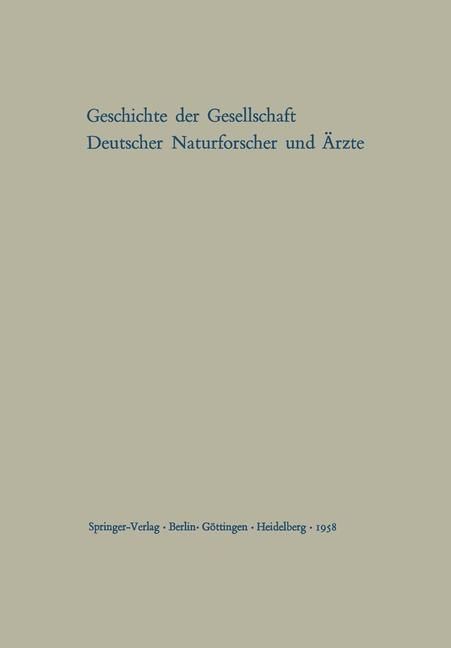 Produktbild: Kleines Quellenbuch zur Geschichte der Gesellschaft Deutscher Naturforscher und &Auml;rzte