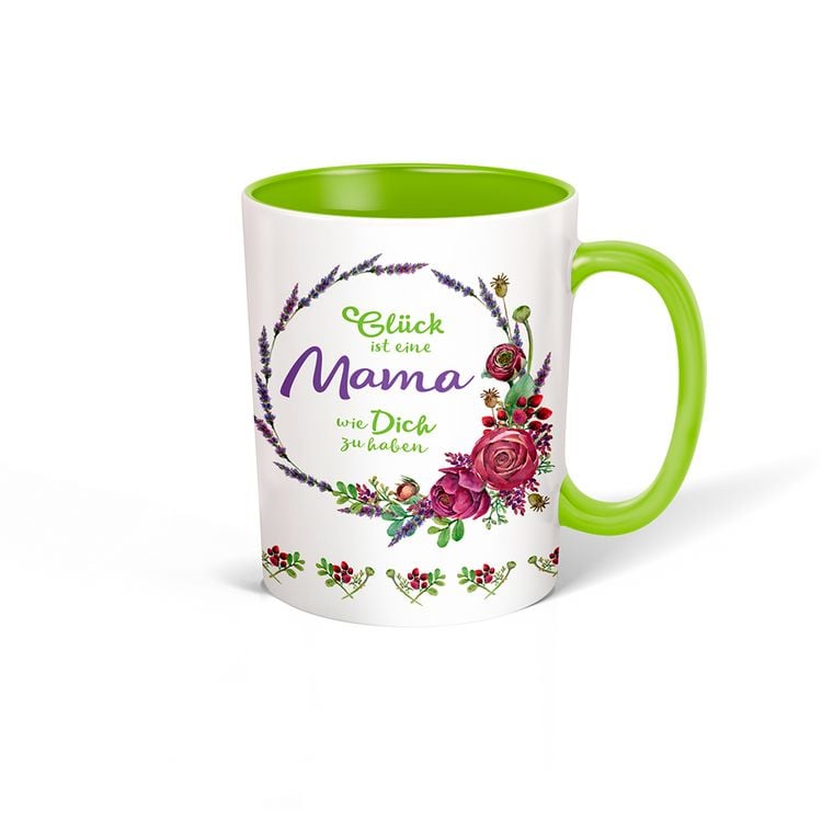 Produktbild: Tasse "Gl&uuml;ck ist eine Mama"