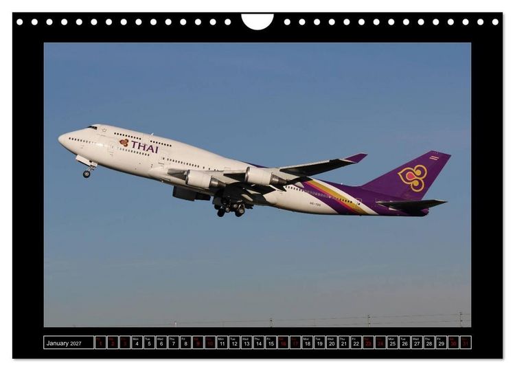 Produktbild: 747 Queen of the Skies (Wall Calendar 2027 DIN A4 landscape), CALVENDO 12 Month Wall Calendar