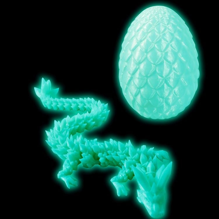Produktbild: XL Glow in the Dark MagiX Dragon Egg TRITORAX 13cm