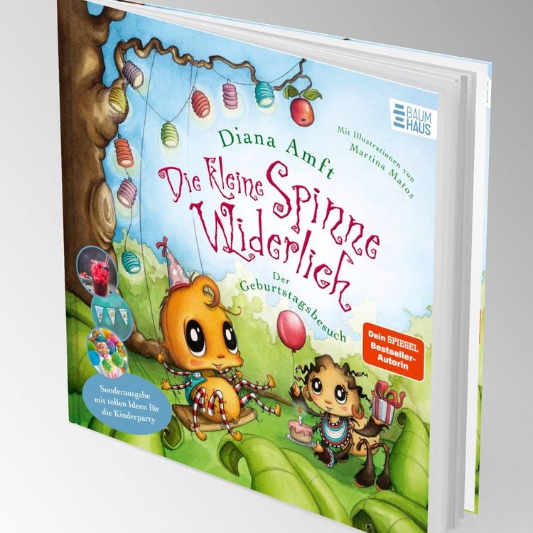 Produktbild: Die kleine Spinne Widerlich &ndash; Der Geburtstagsbesuch &ndash; Sonderausgabe mit tollen Ideen f&uuml;r die Kinderparty