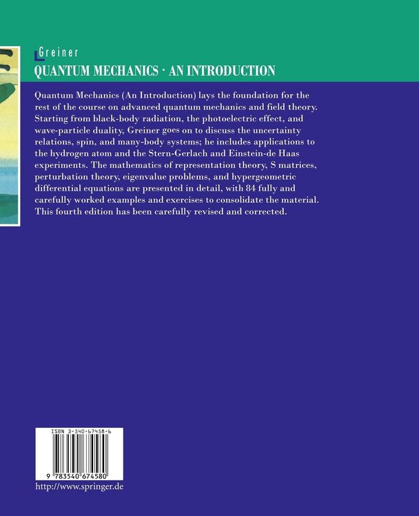 Produktbild: Quantum Mechanics