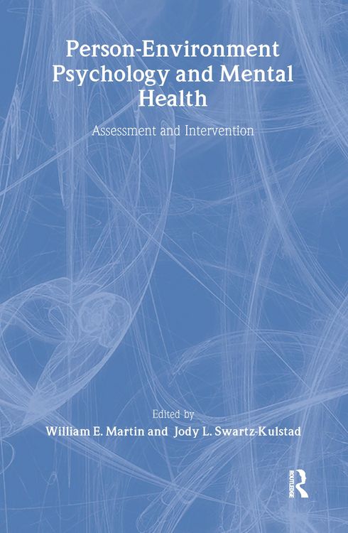 Produktbild: Person-Environment Psychology and Mental Health
