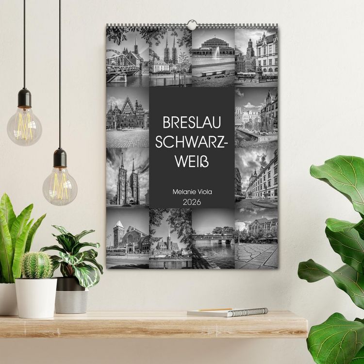 Produktbild: BRESLAU SCHWARZWEI&szlig; (Wandkalender 2026 DIN A2 hoch), CALVENDO Monatskalender