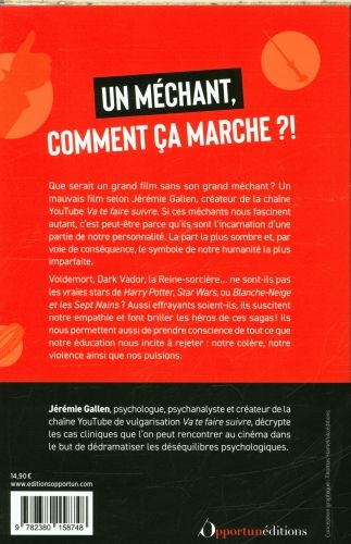 Produktbild: La psychologie des m&eacute;chants