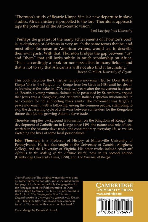 Produktbild: The Kongolese Saint Anthony
