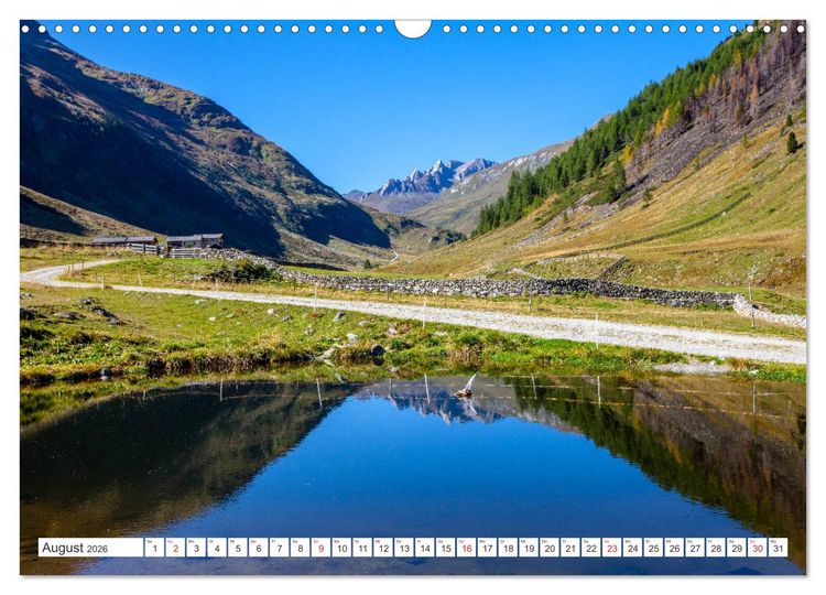 Produktbild: Jagdhausalm in Osttirol (Wandkalender 2026 DIN A3 quer), CALVENDO Monatskalender