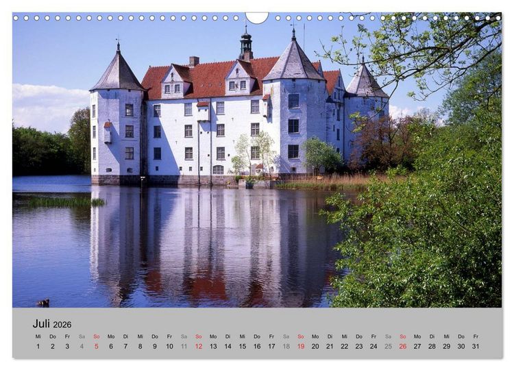 Produktbild: Deutschlands sch&ouml;ner Norden (Wandkalender 2026 DIN A3 quer), CALVENDO Monatskalender