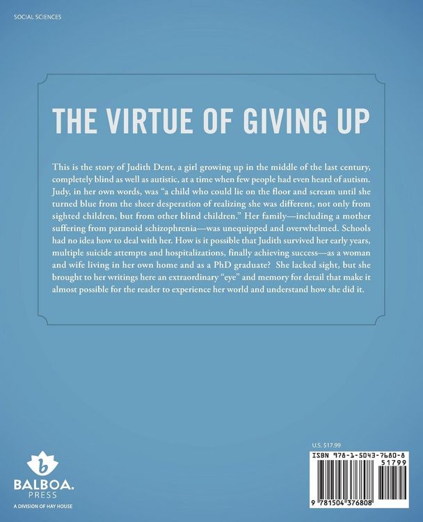 Produktbild: The Virtue of Giving Up