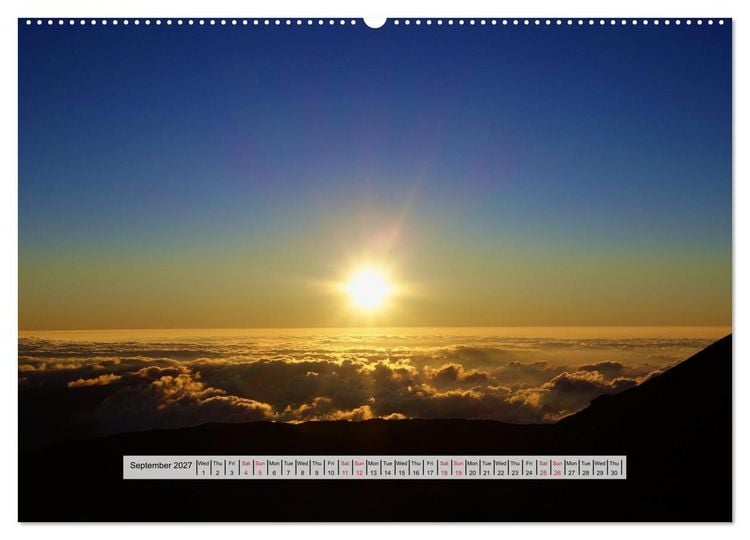 Produktbild: Aloha Spirit &ndash; The Magic of Hawaii (High Quality Premium Wall Calendar 2027 DIN A2 landscape),CALVENDO 12 Month Wall Calendar