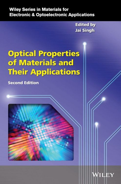 Produktbild: Optical Properties of Materials and Their Applications