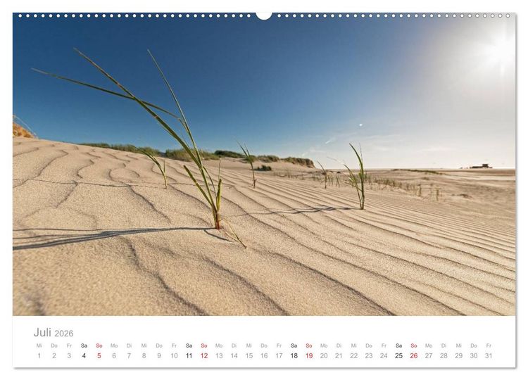 Produktbild: St. Peter-Ording. Deutschlands gr&ouml;&szlig;te Sandkiste (hochwertiger Premium Wandkalender 2026 DIN A2 quer), Kunstdruck in Hochglanz