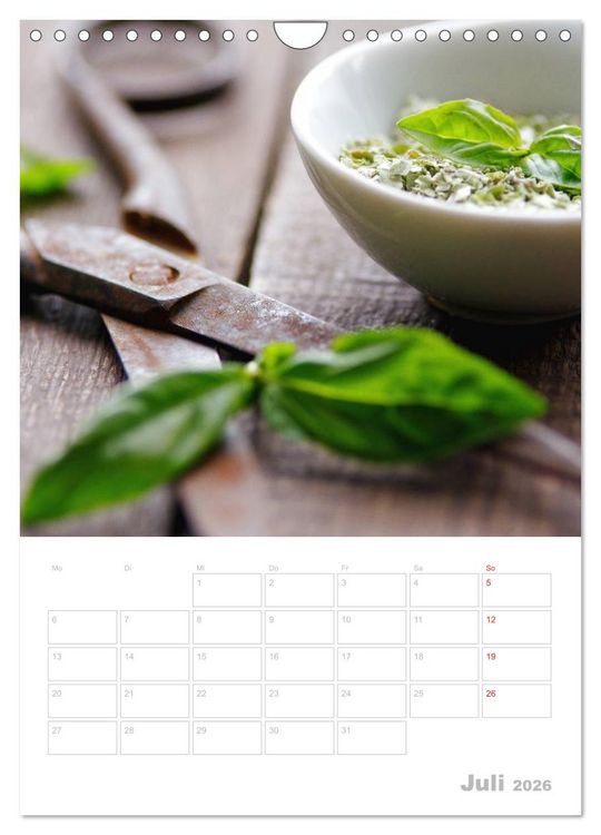 Produktbild: In der K&uuml;che Terminplaner (Wandkalender 2026 DIN A4 hoch), CALVENDO Monatskalender