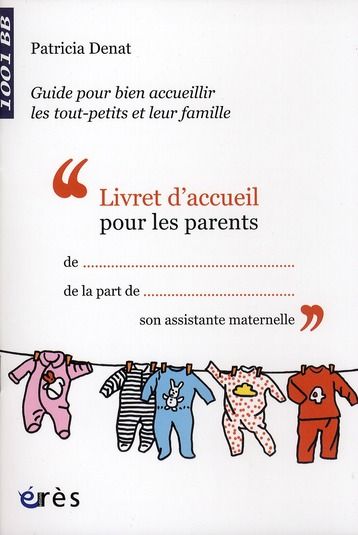 Produktbild: Livret d'accueil pour les parents