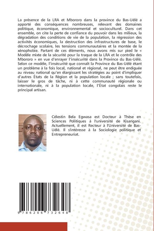 Produktbild: Lord's Resistance Army Et Mbororo En Province De Bas-Uele