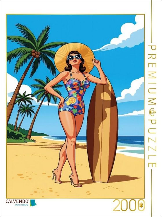 Produktbild: CALVENDO Puzzle Patricia | 2000 Teile Lege-Gr&ouml;&szlig;e 90x67cm Foto-Puzzle f&uuml;r gl&uuml;ckliche Stunden