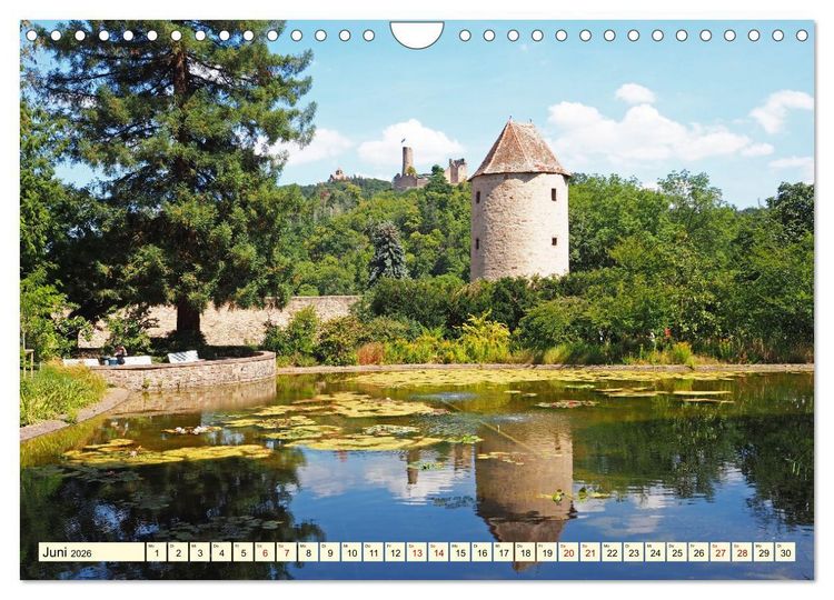 Produktbild: Weinheim im Laufe der Jahreszeiten (Wandkalender 2026 DIN A4 quer), CALVENDO Monatskalender