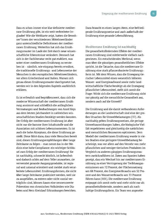 Produktbild: Mediterrane Ernährung