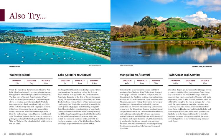 Produktbild: Lonely Planet Best Bike Rides New Zealand