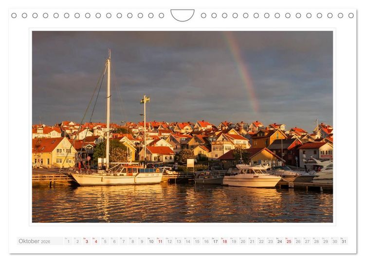 Produktbild: Bohusl&auml;n. Sm&ouml;gen - Hunnebostrand - Kungshamn (Wandkalender 2026 DIN A4 quer), CALVENDO Monatskalender