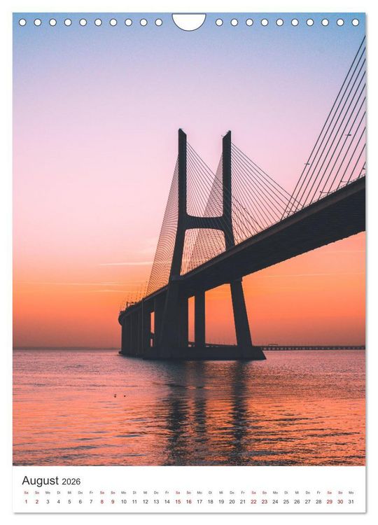 Produktbild: Portugal - Das bezaubernde Land am Atlantik. (Wandkalender 2026 DIN A4 hoch), CALVENDO Monatskalender