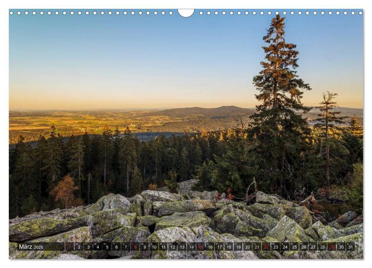 Produktbild: Zauberhaftes Fichtelgebirge (Wandkalender 2026 DIN A3 quer), CALVENDO Monatskalender