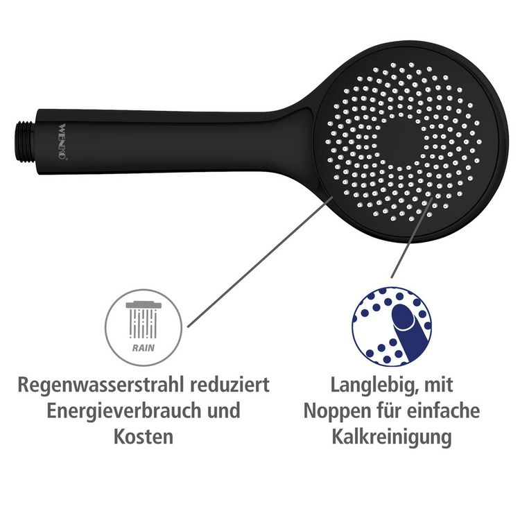 Produktbild: Duschkopf Watersaving &Oslash; 95 cm 1 Funktion, &Oslash; 9,5 cm