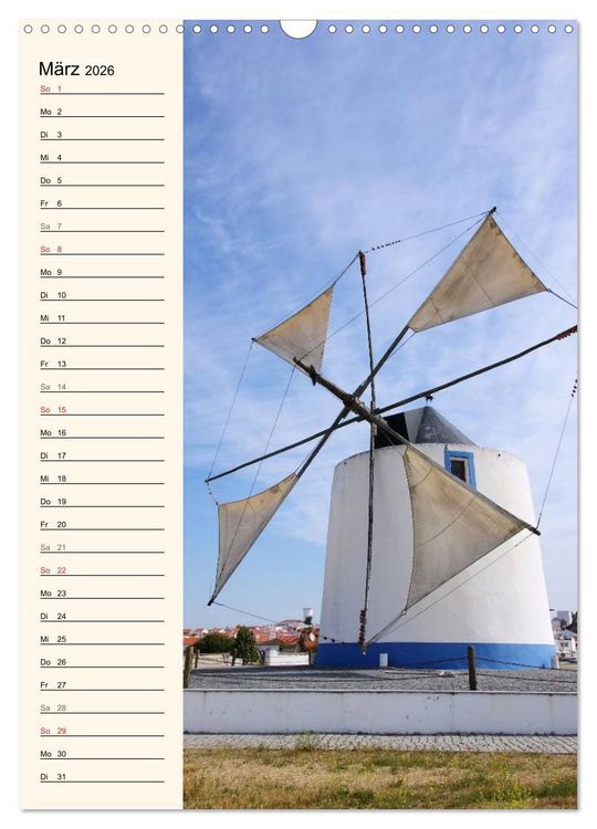 Produktbild: Portugal (Wandkalender 2026 DIN A3 hoch), CALVENDO Monatskalender