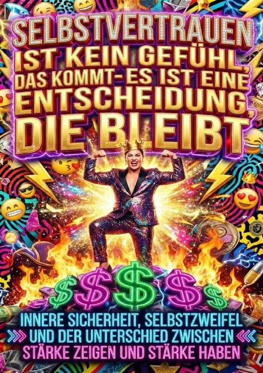 Produktbild: Selbstvertrauen ist kein Gef&uuml;hl, das kommt&mdash;es ist eine Entscheidung, die bleibt
