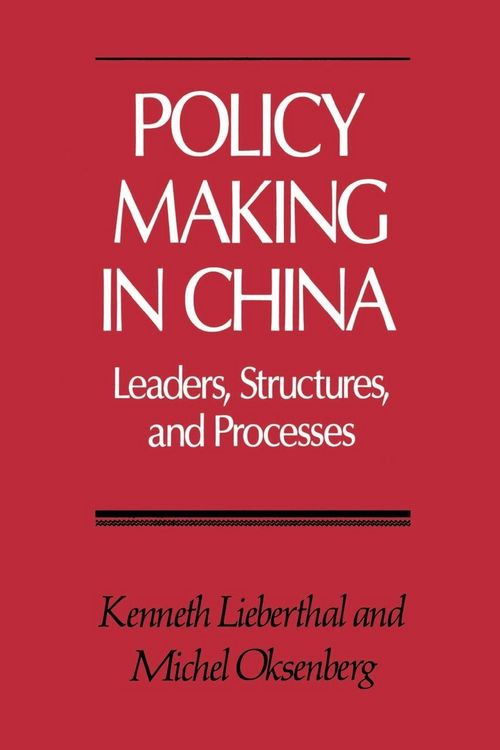 Produktbild: Policy Making in China