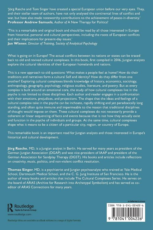 Produktbild: Cultural Complexes in Europe