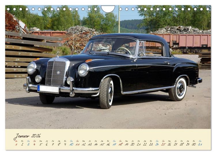 Produktbild: Klassiker mit Stern (Wandkalender 2026 DIN A4 quer), CALVENDO Monatskalender