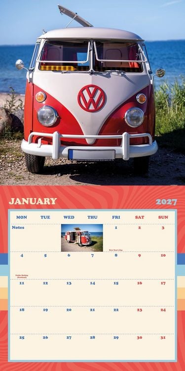 Produktbild: Volkswagen Camper Van &ndash; VW Bus 2027 &ndash; Wandkalender