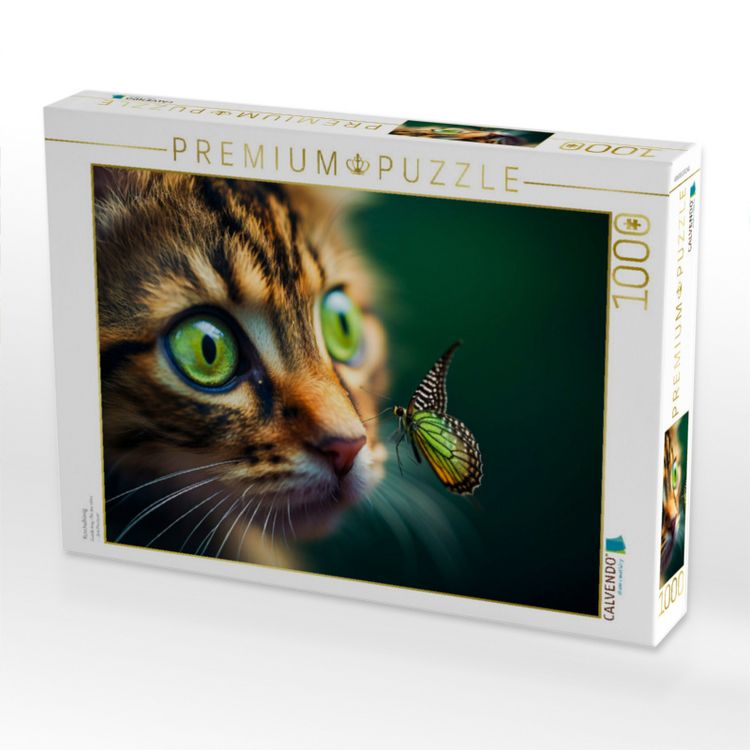 Produktbild: CALVENDO Puzzle Kuschelk&ouml;nig | 1000 Teile Lege-Gr&ouml;&szlig;e 64x48cm Foto-Puzzle f&uuml;r gl&uuml;ckliche Stunden