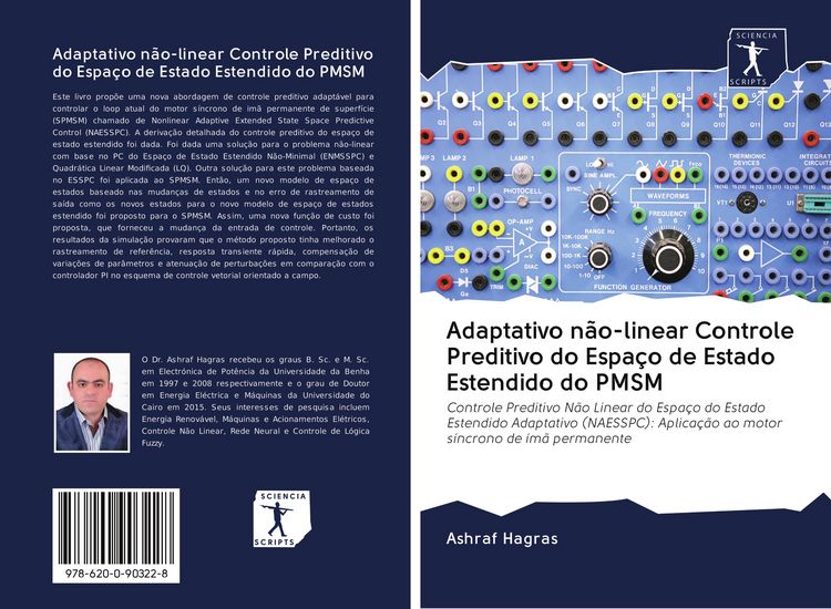 Produktbild: Adaptativo n&atilde;o-linear Controle Preditivo do Espa&ccedil;o de Estado Estendido do PMSM