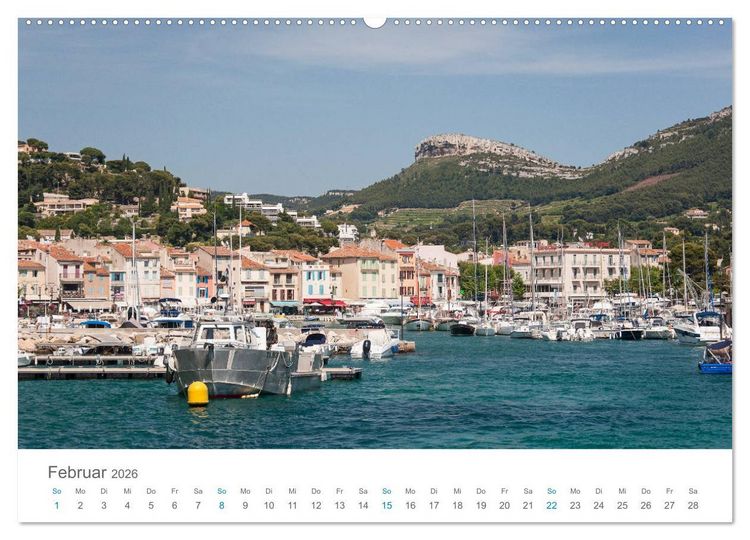 Produktbild: Cassis und die Calanques (Wandkalender 2026 DIN A2 quer), CALVENDO Monatskalender