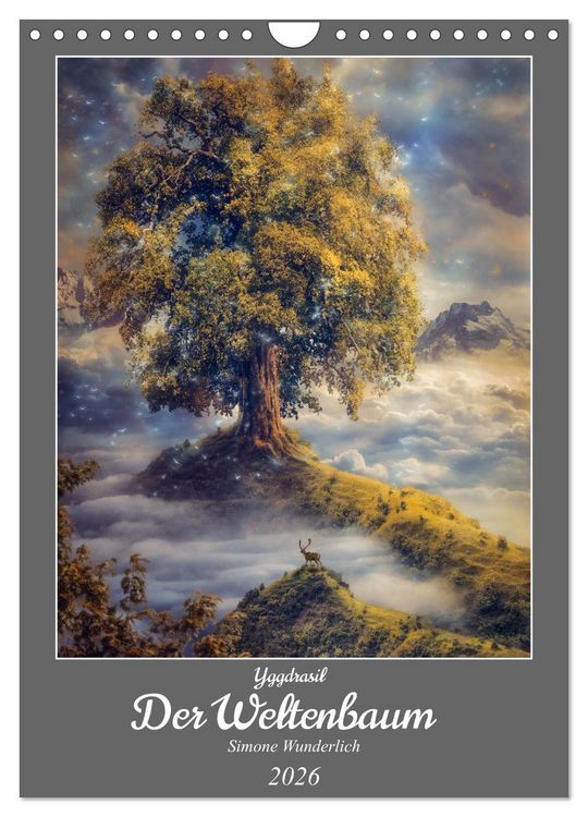 Produktbild: Yggdrasil - Der Baum des Lebens (Wandkalender 2026 DIN A4 hoch), CALVENDO Monatskalender